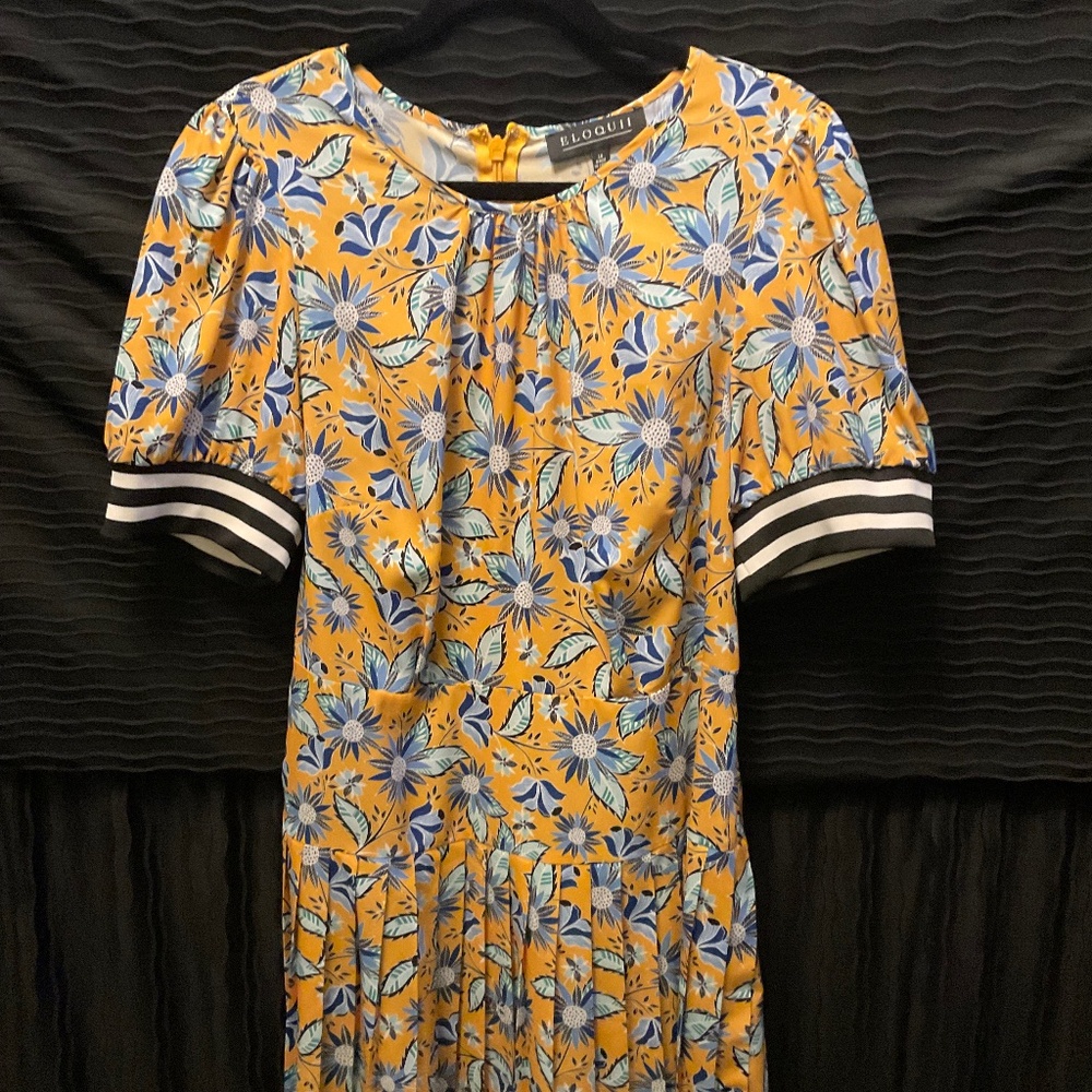 Pleated dress